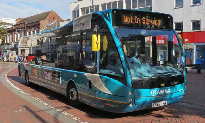 Arriva Shires Optare Versa 3422